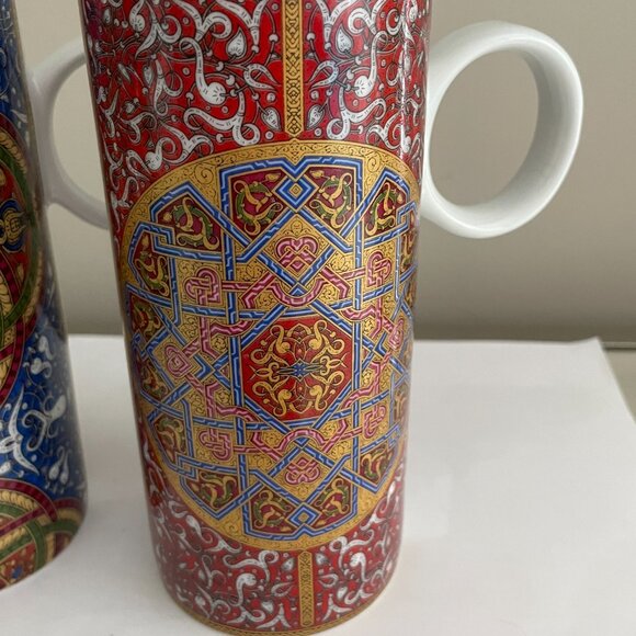 Porcelain Mugs Limited Edition Konitz Djibouti Coffee Tea Mugs (2) - Picture 3 of 8